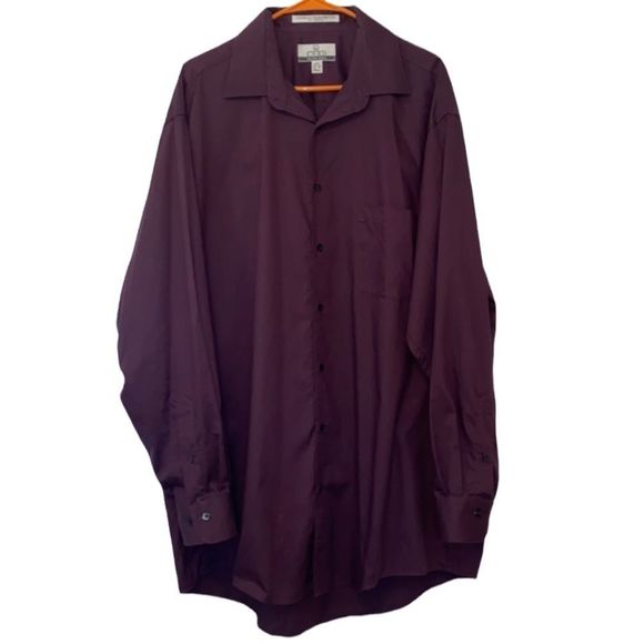 enro Other - Enro Micro Pima Size 17.5 35/36 Tall Dress Shirt Mini Check Design